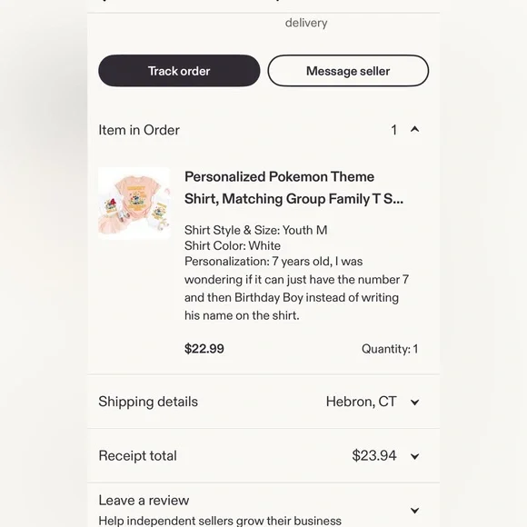 Birthday Boy Pokémon 7th Birthday T-Shirt - Picture 6 of 6